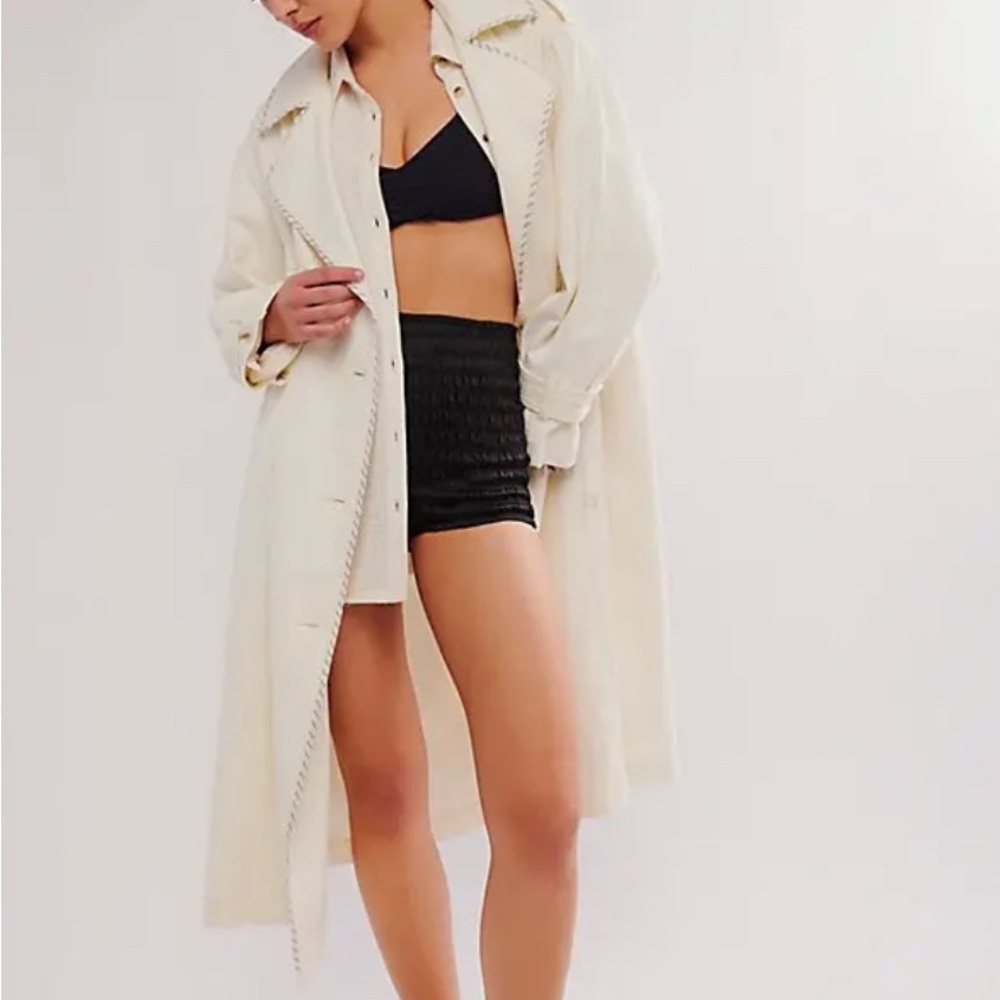 Free People Intimately Ruched Shorties NWOT